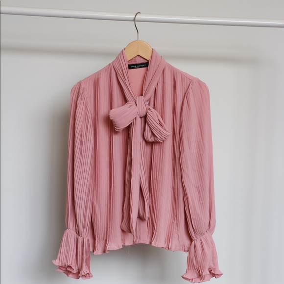 Pixie Market Pink Blouse - Small - Picture 5 of 5